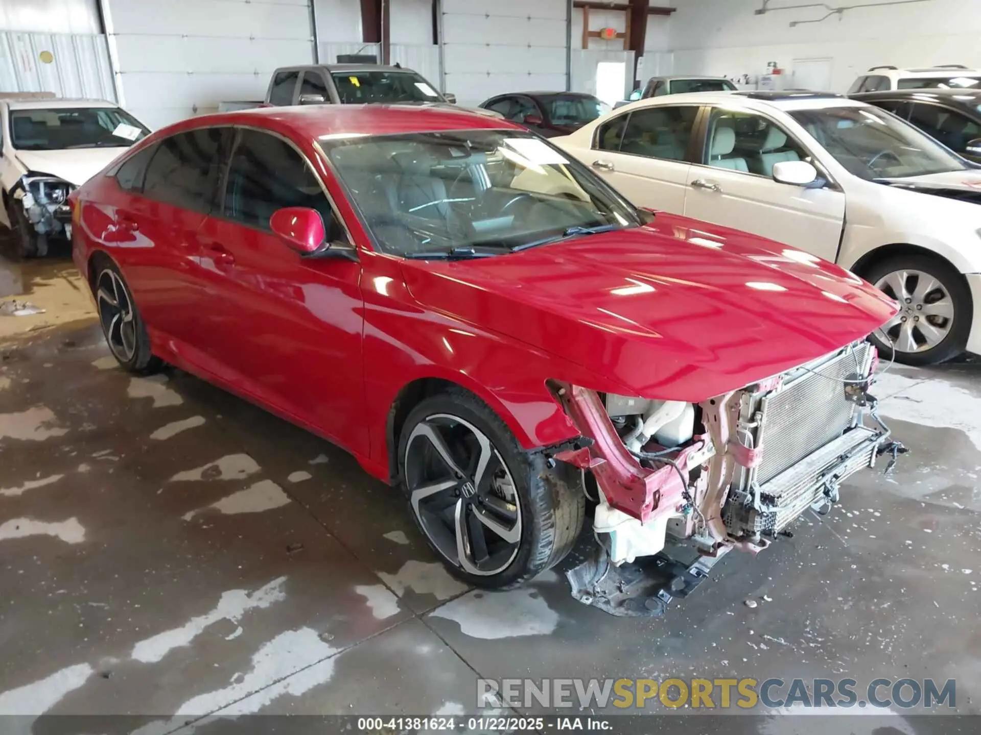 1 fotografías del automóvil dañado 1HGCV1F3XKA020793 HONDA ACCORD 2019