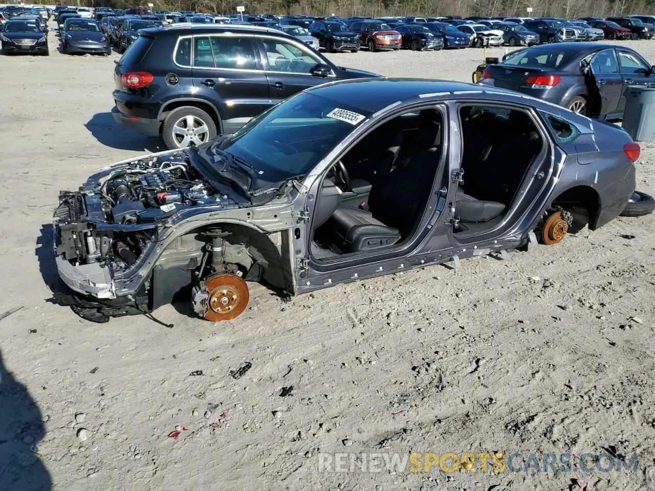 1 fotografías del automóvil dañado 1HGCV1F3XKA048660 HONDA ACCORD 2019