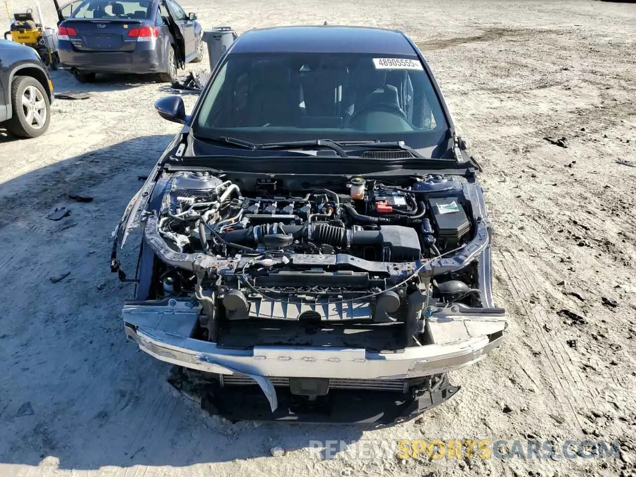 5 fotografías del automóvil dañado 1HGCV1F3XKA048660 HONDA ACCORD 2019