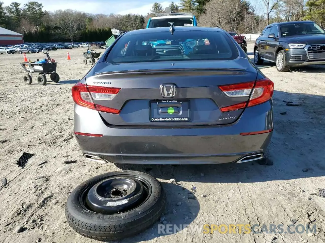 6 fotografías del automóvil dañado 1HGCV1F3XKA048660 HONDA ACCORD 2019