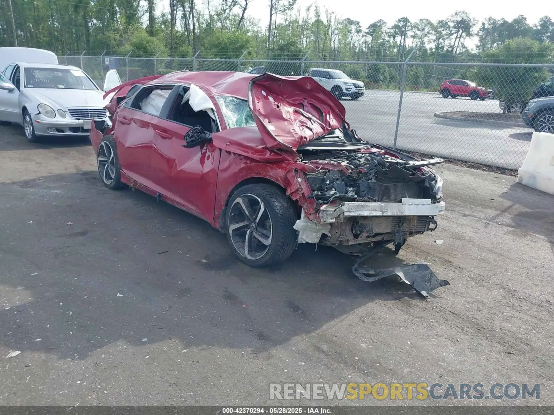 1 fotografías del automóvil dañado 1HGCV1F3XKA052501 HONDA ACCORD 2019