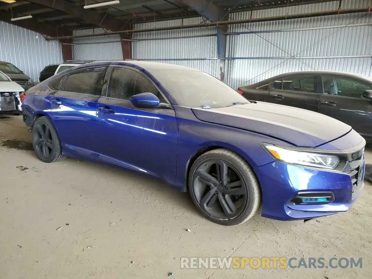 4 fotografías del automóvil dañado 1HGCV1F3XKA083182 HONDA ACCORD 2019