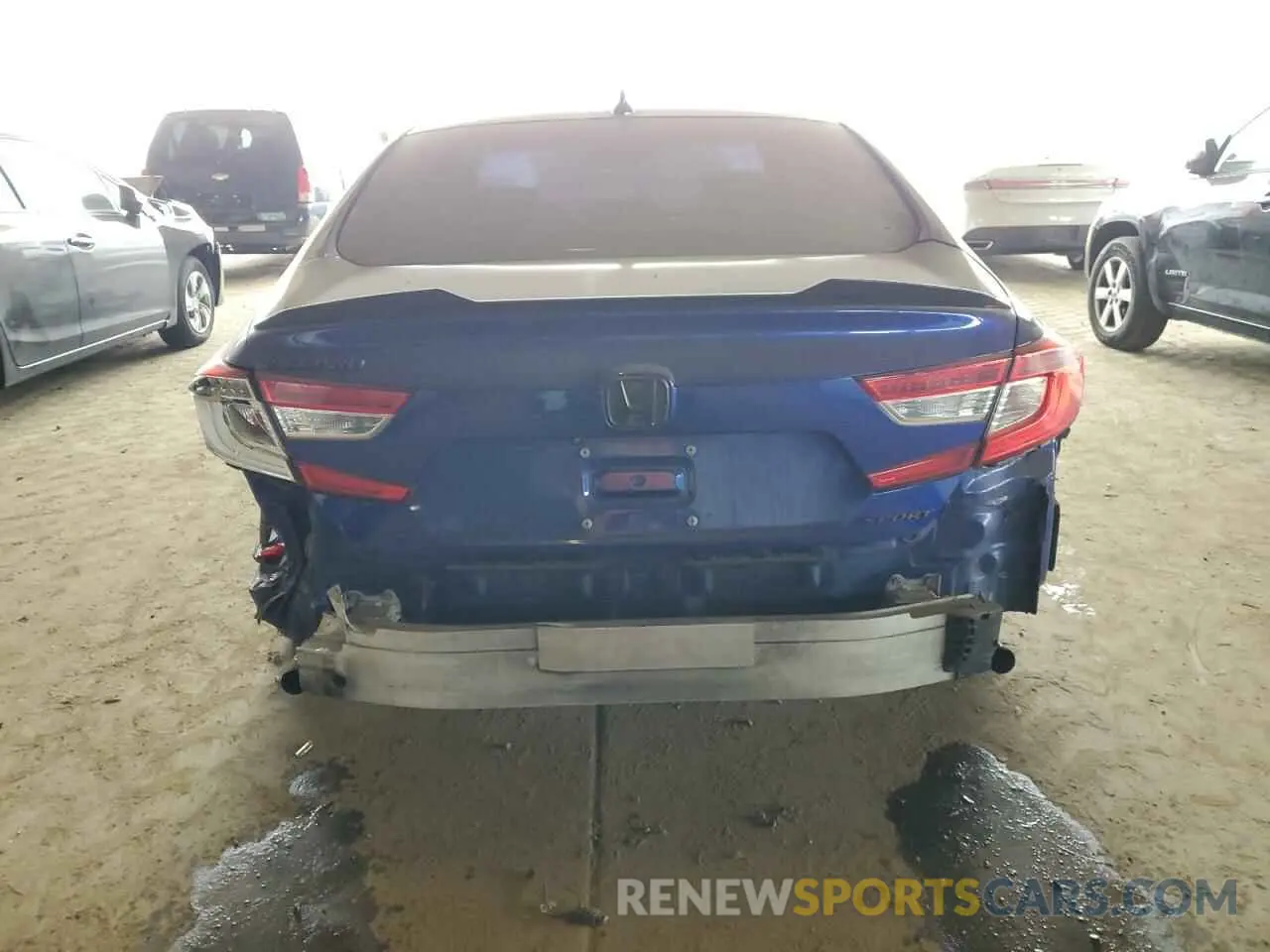 6 fotografías del automóvil dañado 1HGCV1F3XKA083182 HONDA ACCORD 2019