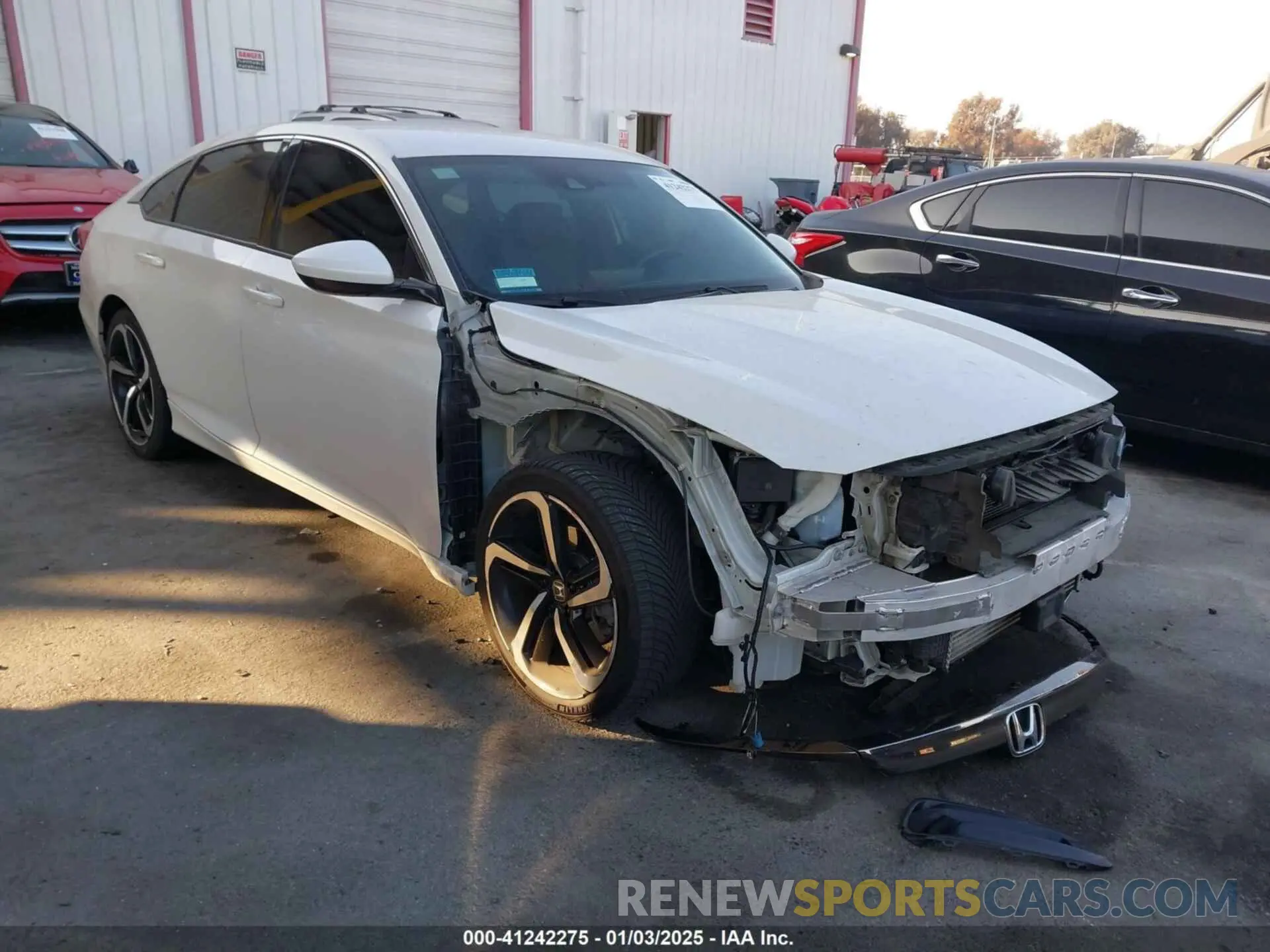 1 fotografías del automóvil dañado 1HGCV1F3XKA142599 HONDA ACCORD 2019