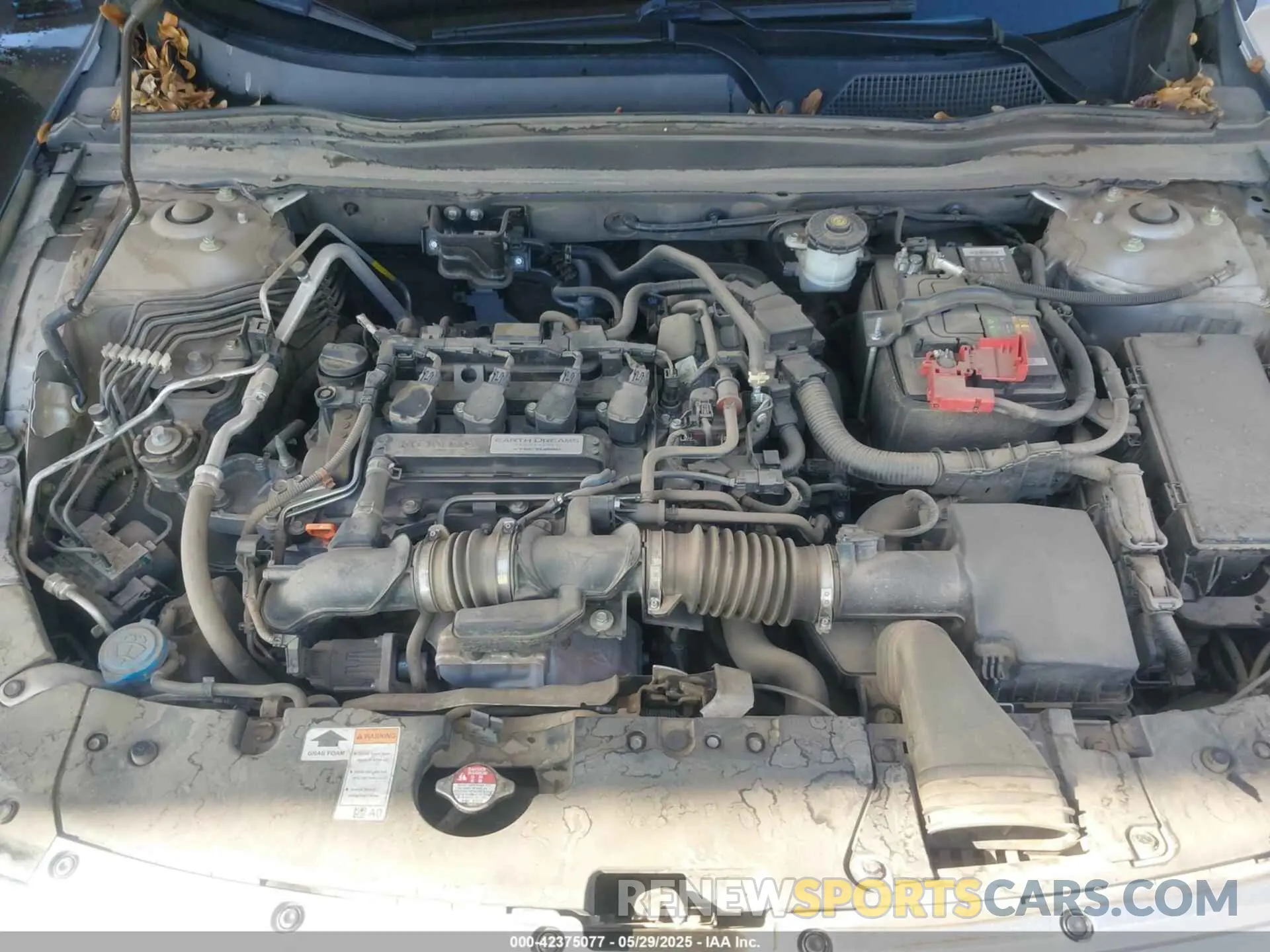 10 fotografías del automóvil dañado 1HGCV1F3XKA150198 HONDA ACCORD 2019
