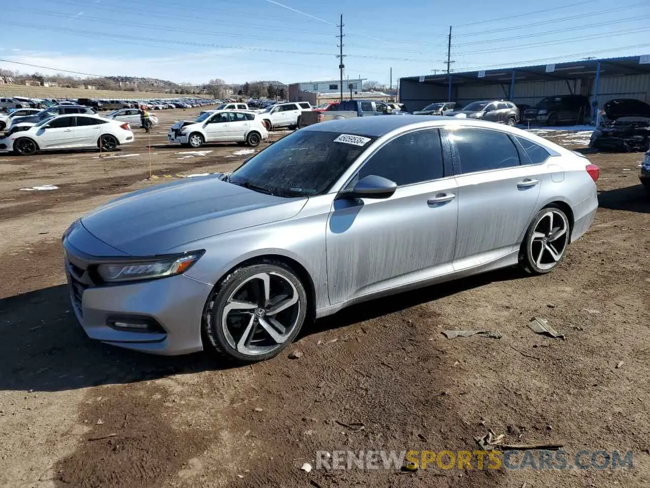 1 fotografías del automóvil dañado 1HGCV1F3XKA153280 HONDA ACCORD 2019