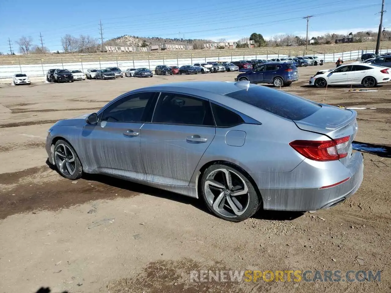 2 fotografías del automóvil dañado 1HGCV1F3XKA153280 HONDA ACCORD 2019