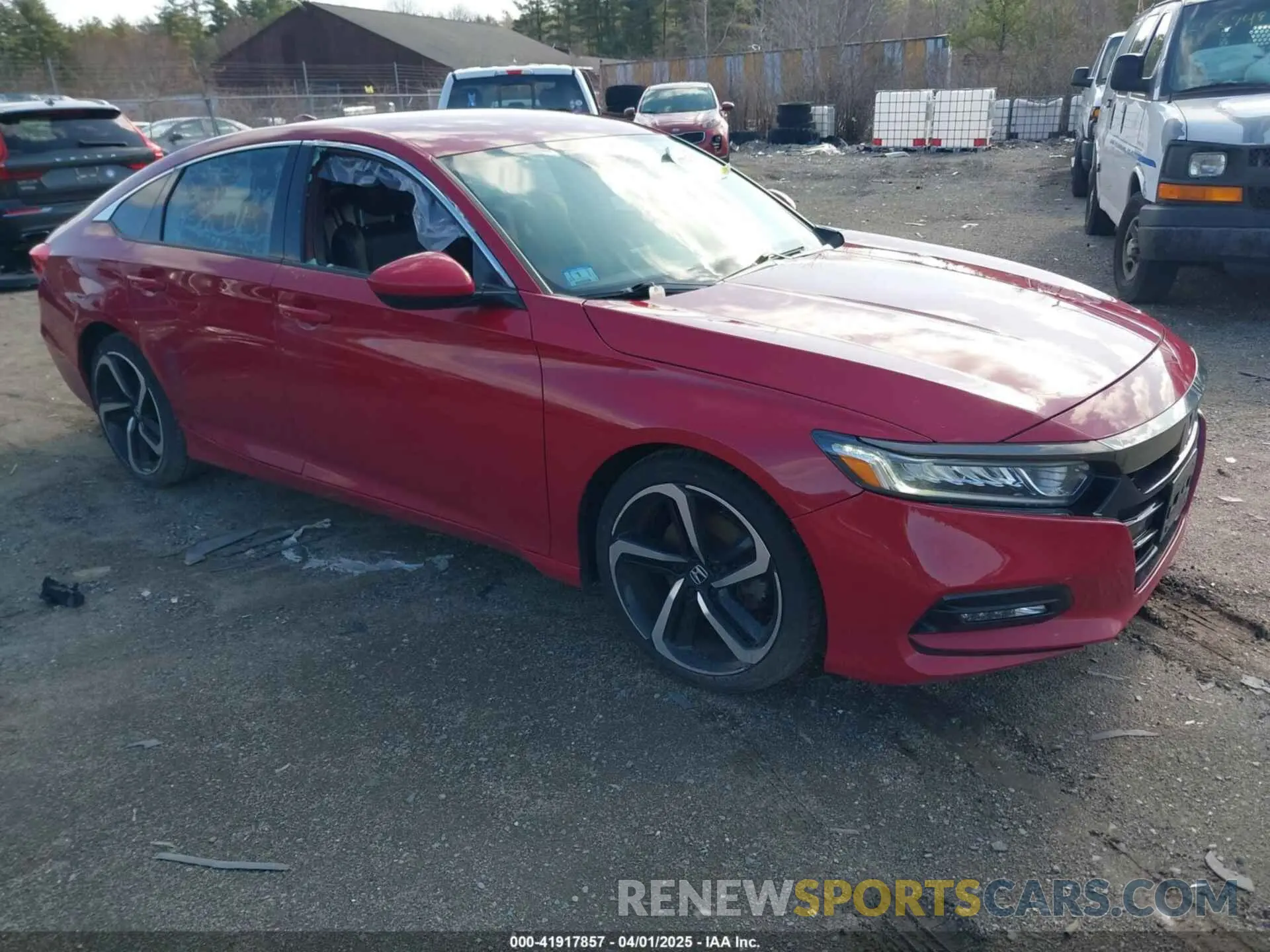 1 fotografías del automóvil dañado 1HGCV1F3XKA165610 HONDA ACCORD 2019