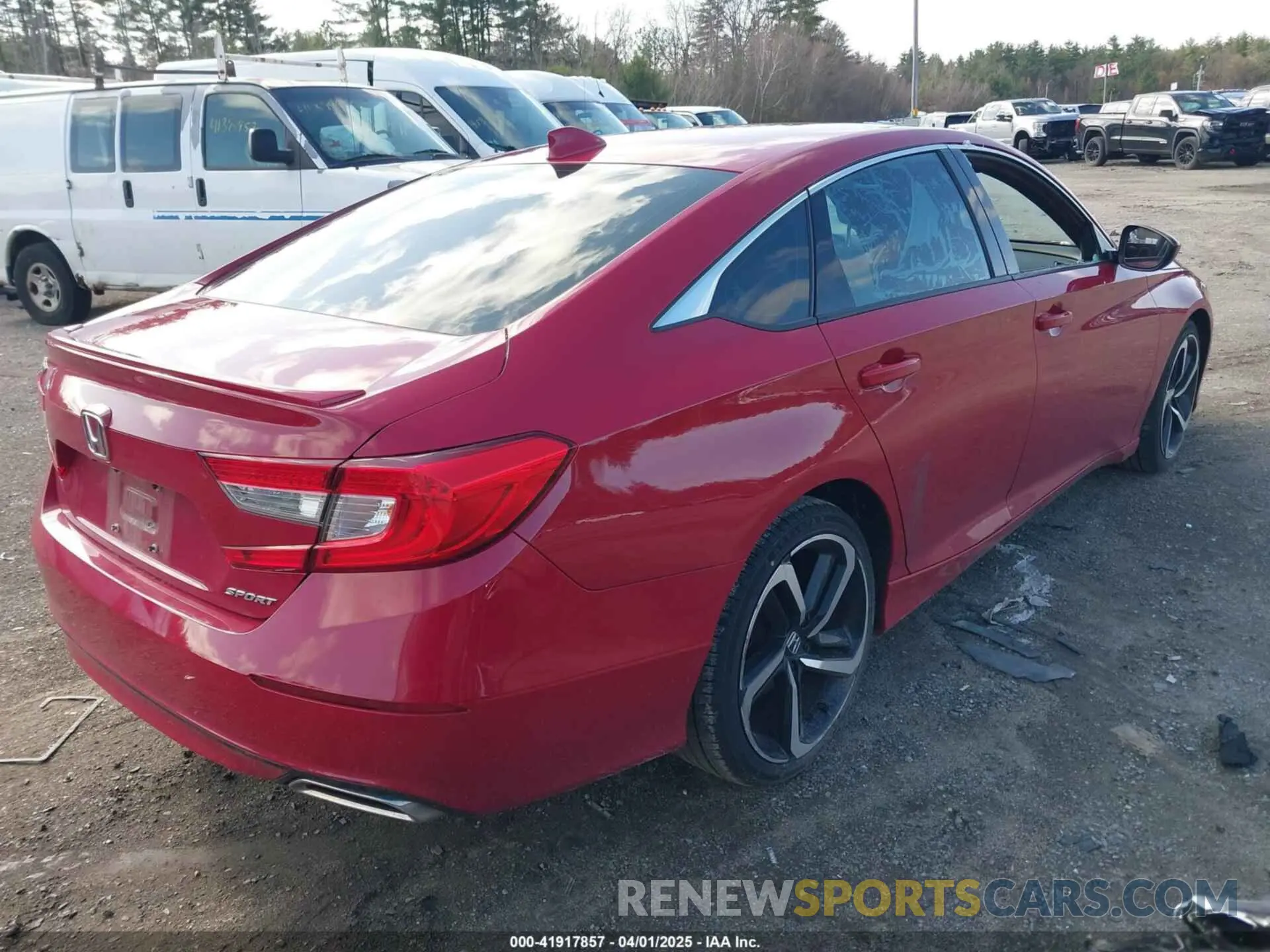 4 fotografías del automóvil dañado 1HGCV1F3XKA165610 HONDA ACCORD 2019