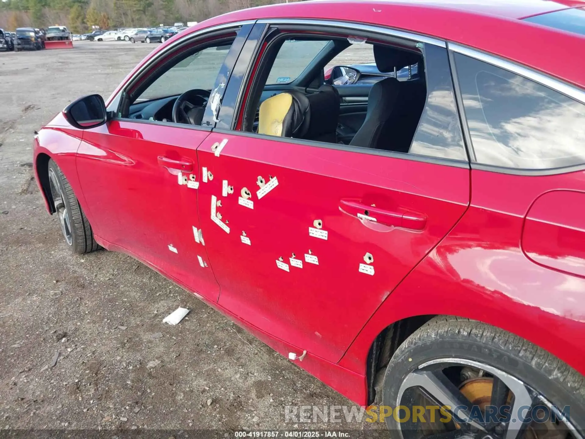 6 fotografías del automóvil dañado 1HGCV1F3XKA165610 HONDA ACCORD 2019