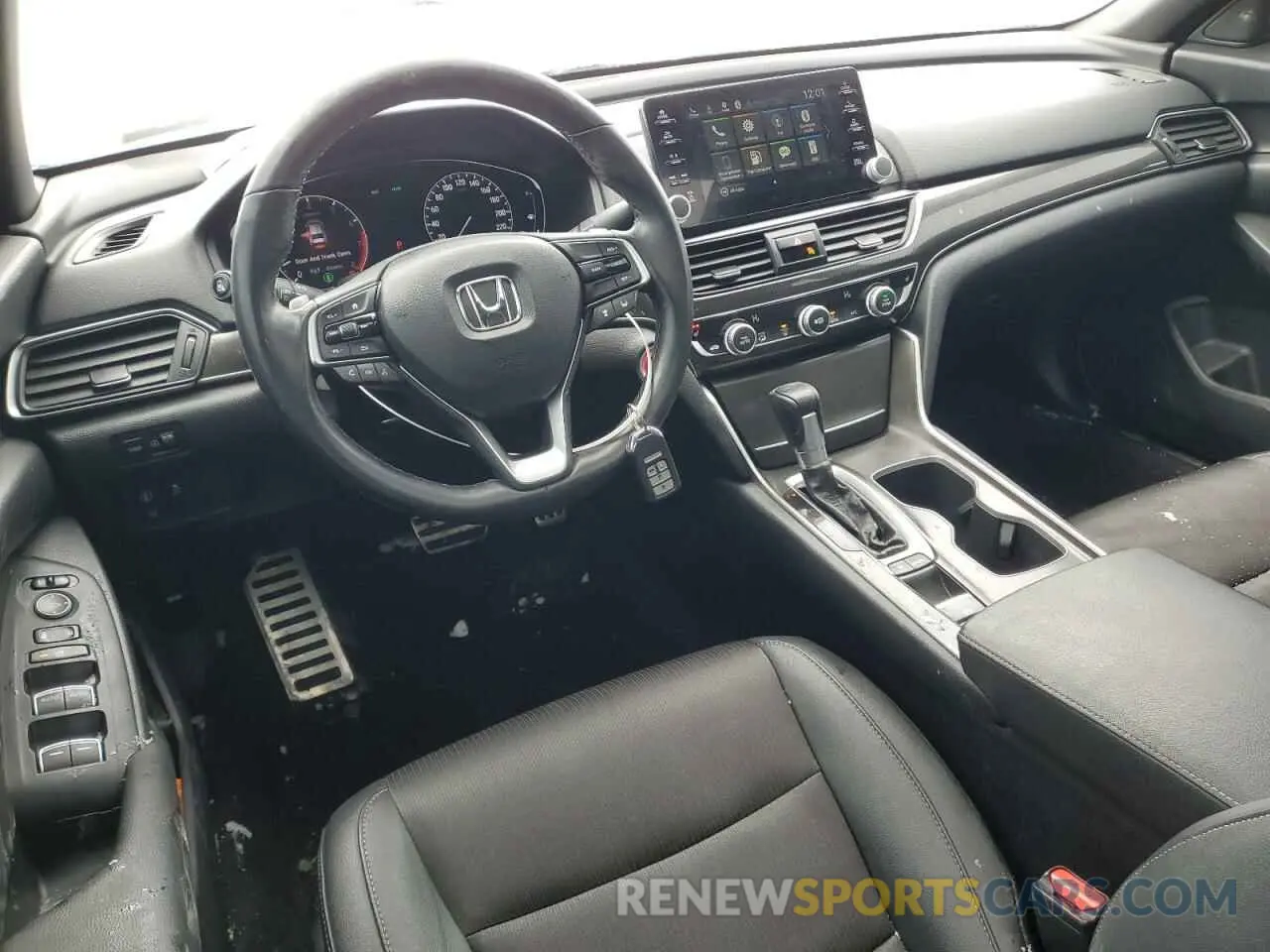 8 fotografías del automóvil dañado 1HGCV1F3XKA801474 HONDA ACCORD 2019