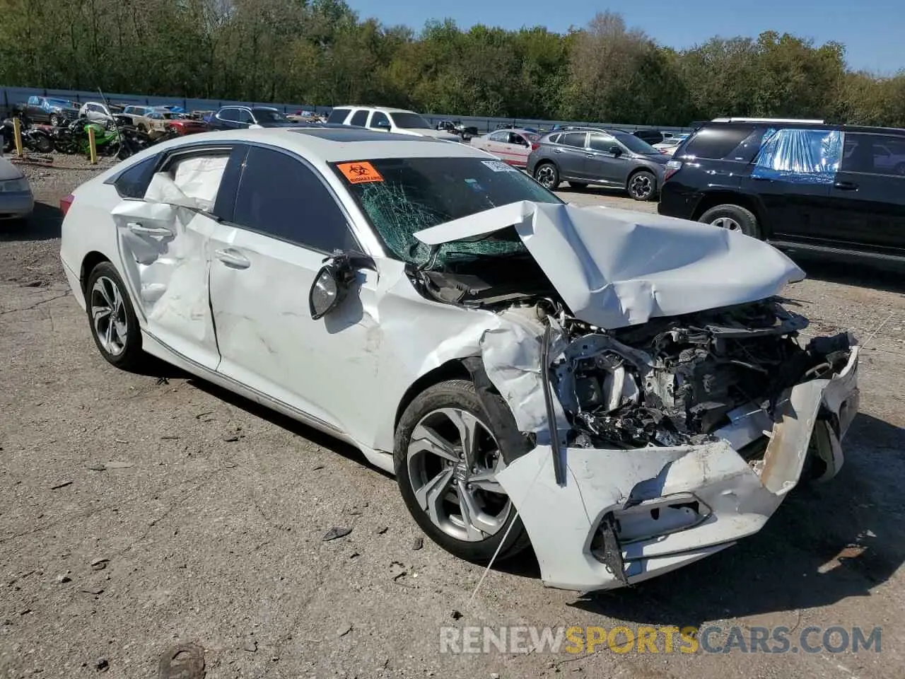 4 fotografías del automóvil dañado 1HGCV1F40KA063743 HONDA ACCORD 2019