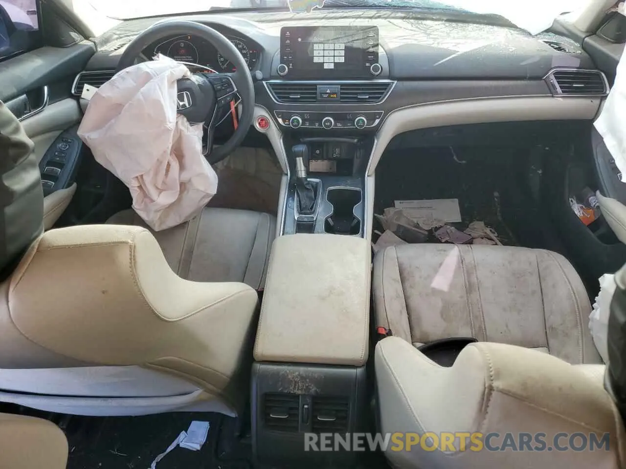 8 fotografías del automóvil dañado 1HGCV1F40KA063743 HONDA ACCORD 2019