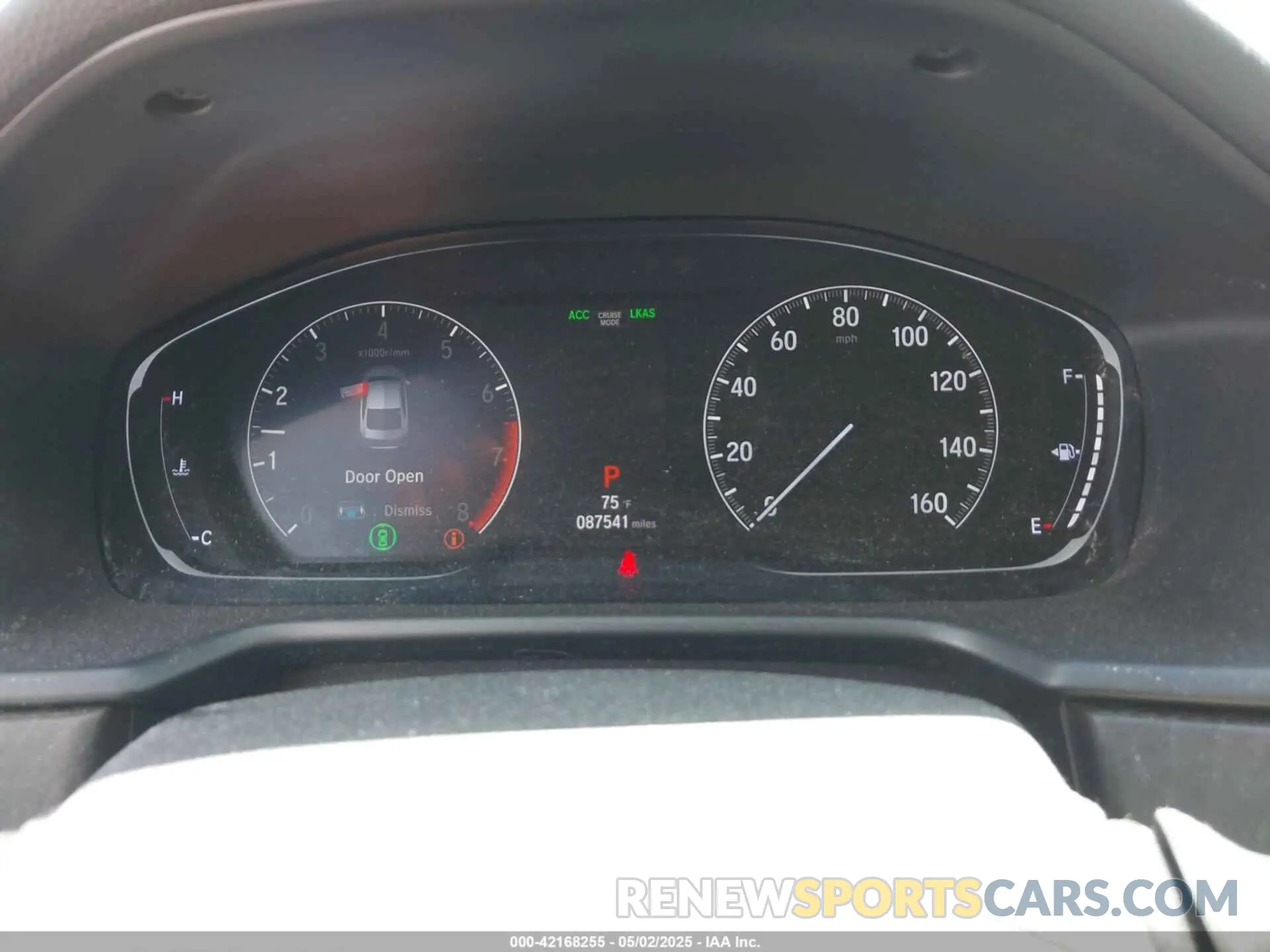 7 fotografías del automóvil dañado 1HGCV1F44KA008325 HONDA ACCORD 2019