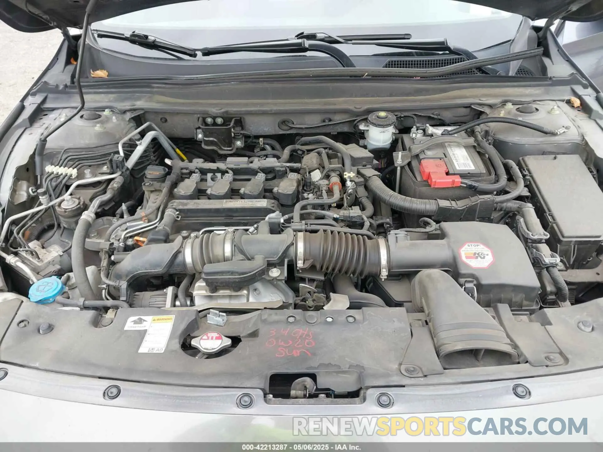 10 fotografías del automóvil dañado 1HGCV1F44KA170004 HONDA ACCORD 2019