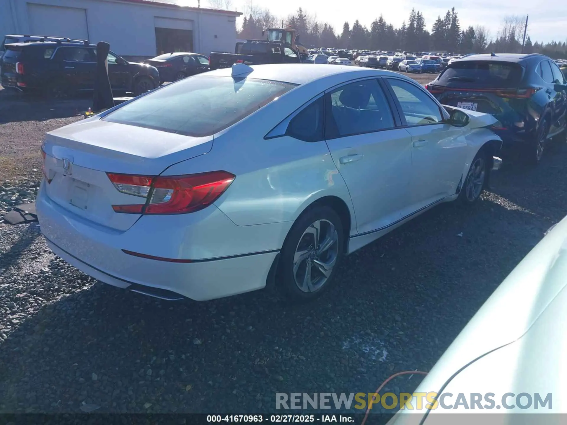 4 fotografías del automóvil dañado 1HGCV1F45KA013503 HONDA ACCORD 2019