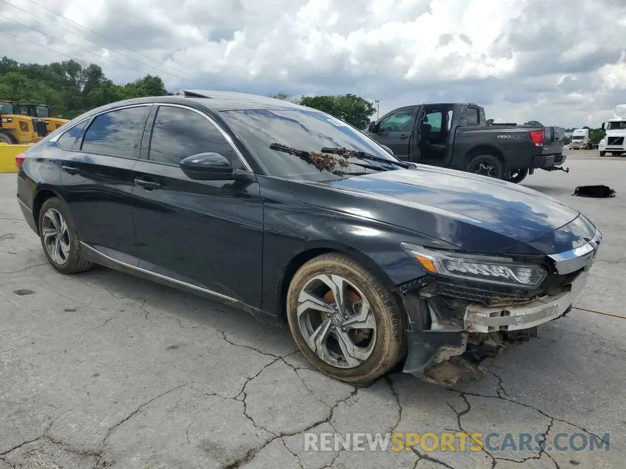4 fotografías del automóvil dañado 1HGCV1F45KA052379 HONDA ACCORD 2019