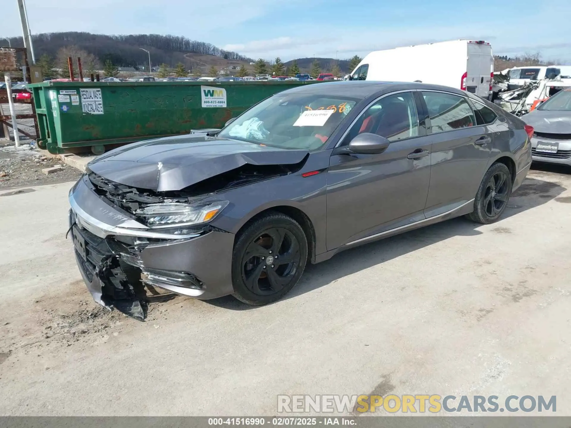 2 fotografías del automóvil dañado 1HGCV1F45KA072888 HONDA ACCORD 2019