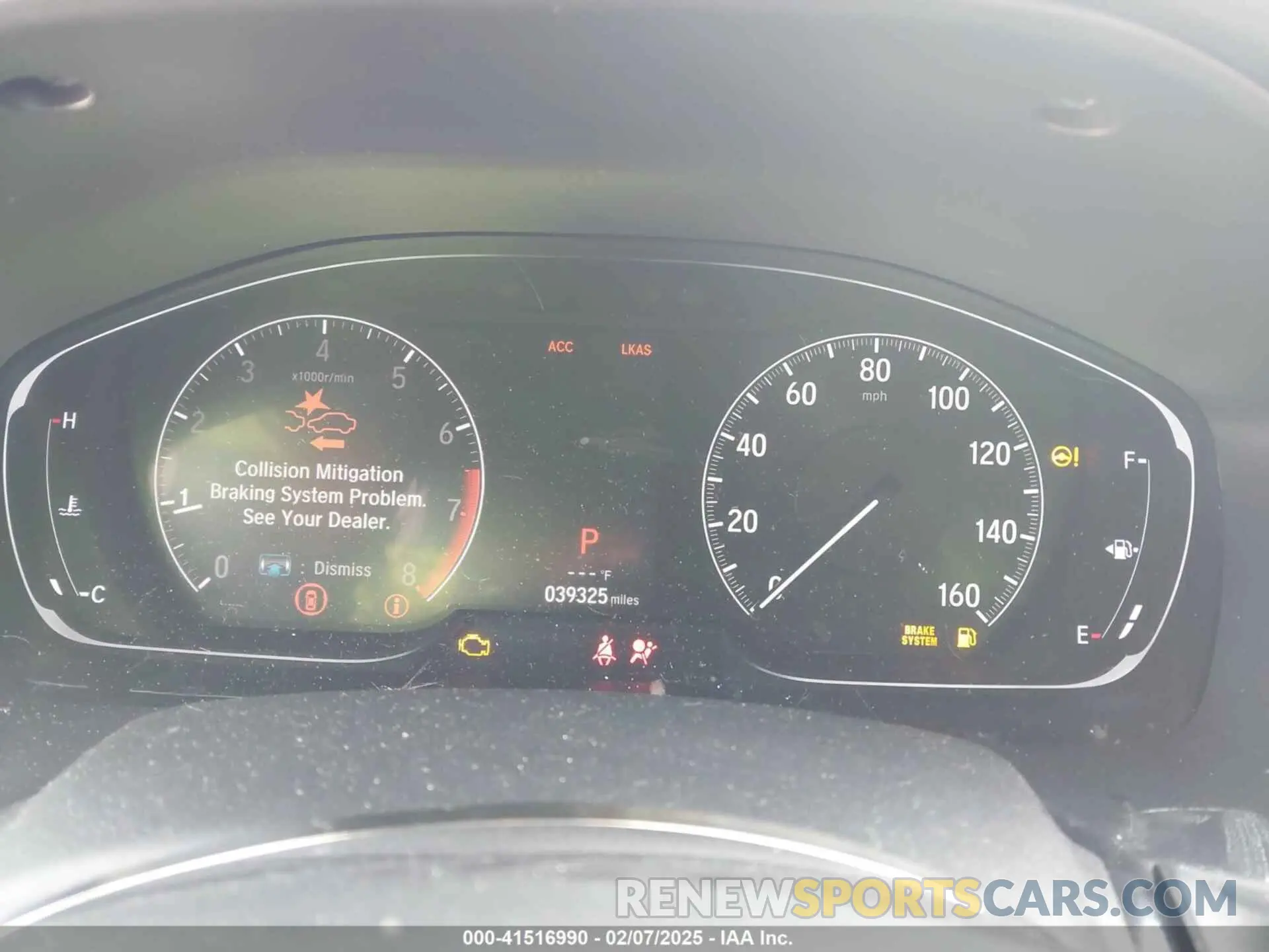 7 fotografías del automóvil dañado 1HGCV1F45KA072888 HONDA ACCORD 2019
