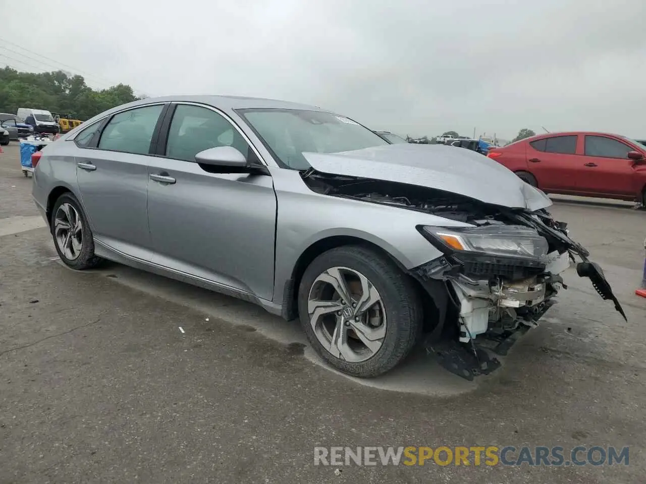 4 fotografías del automóvil dañado 1HGCV1F45KA111561 HONDA ACCORD 2019