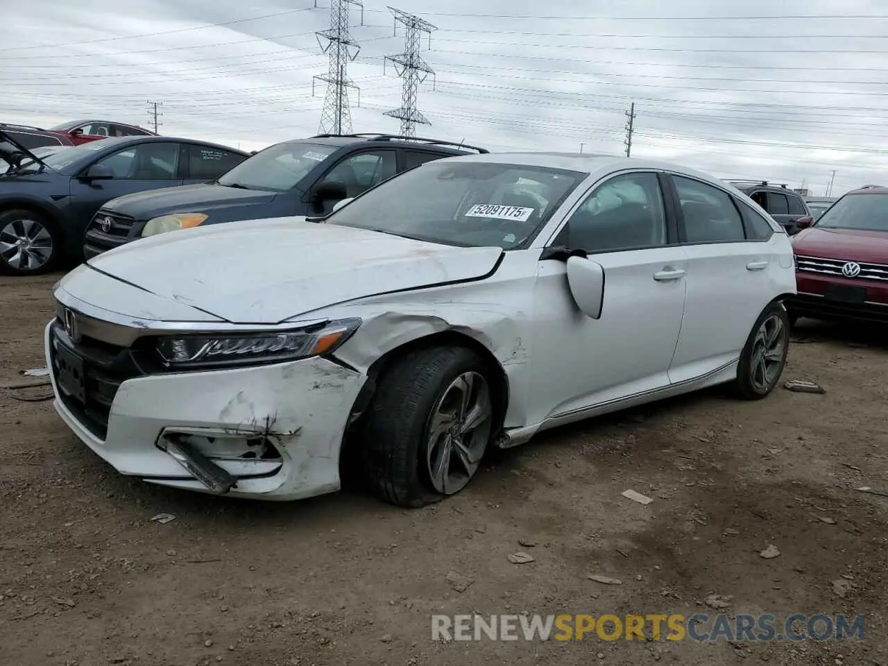 1 fotografías del automóvil dañado 1HGCV1F46KA039267 HONDA ACCORD 2019