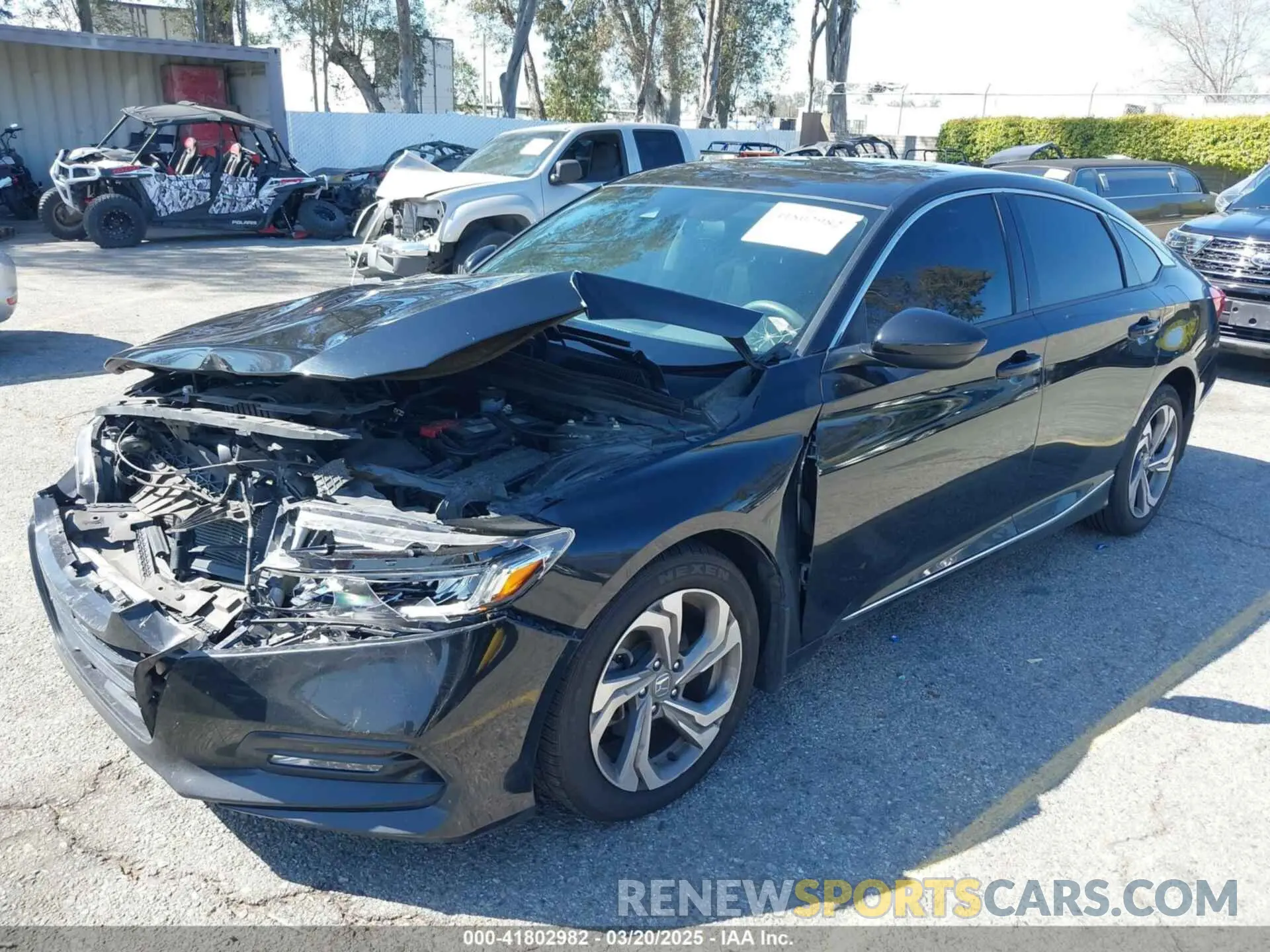 2 fotografías del automóvil dañado 1HGCV1F48KA026651 HONDA ACCORD 2019