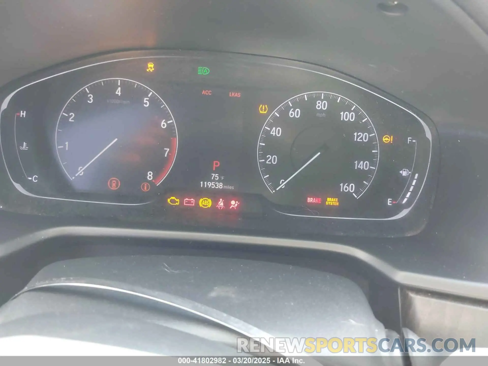 7 fotografías del automóvil dañado 1HGCV1F48KA026651 HONDA ACCORD 2019