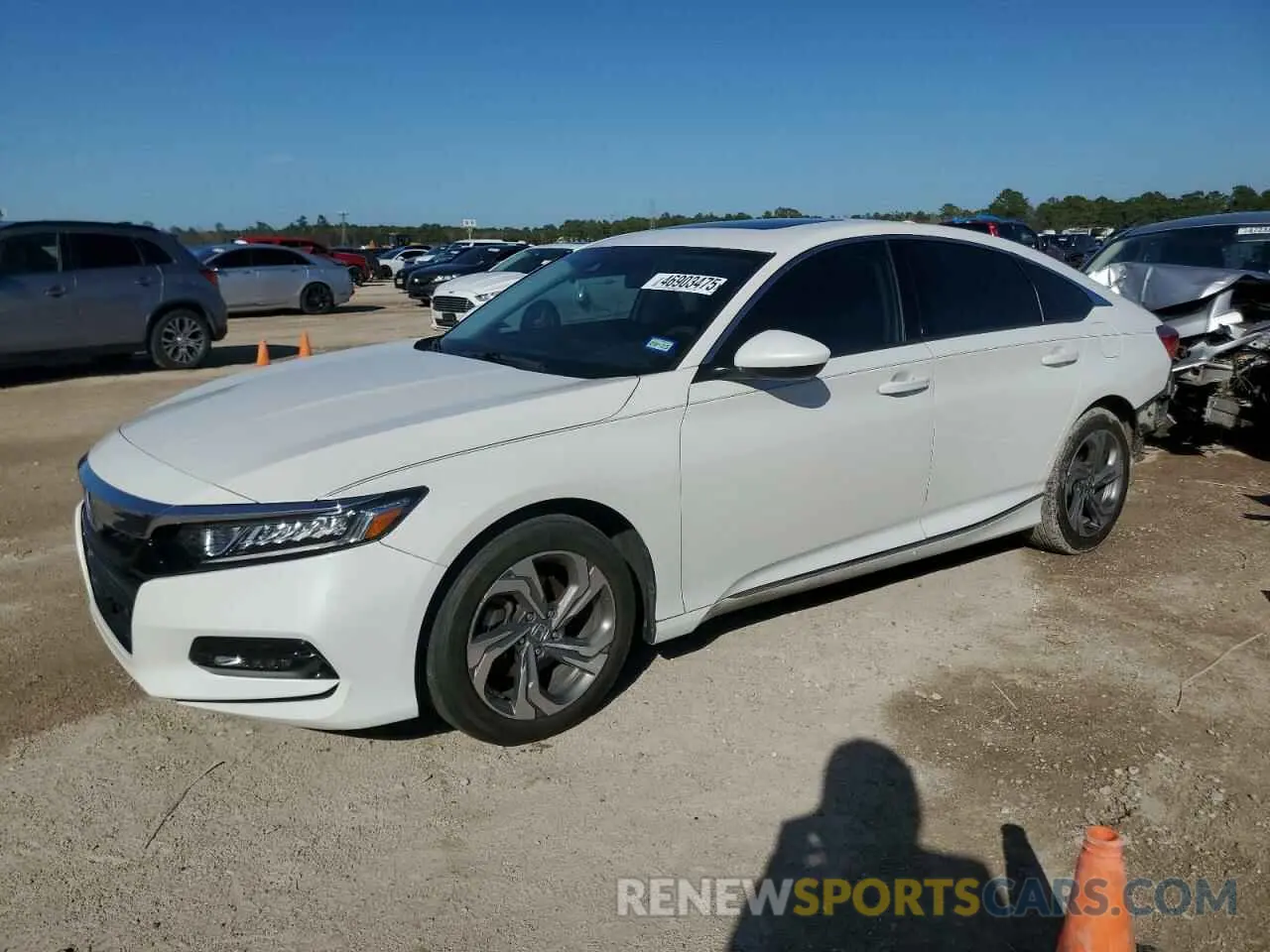 1 fotografías del automóvil dañado 1HGCV1F48KA037147 HONDA ACCORD 2019