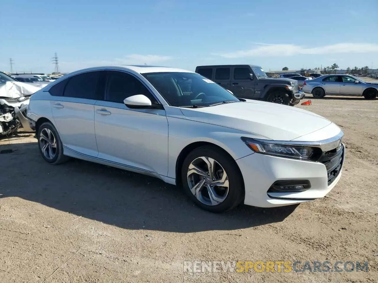 4 fotografías del automóvil dañado 1HGCV1F48KA037147 HONDA ACCORD 2019