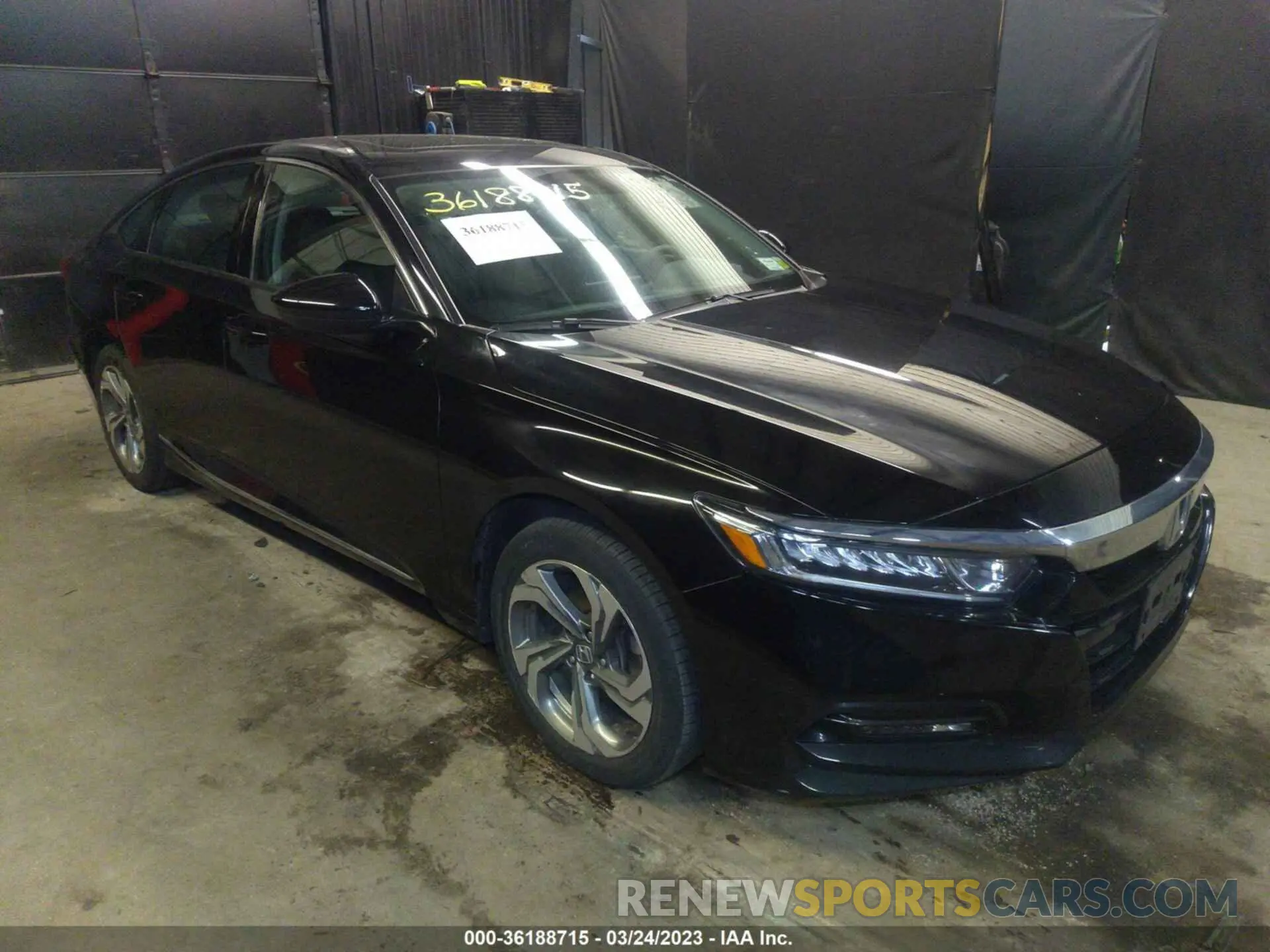 1 fotografías del automóvil dañado 1HGCV1F4XKA115427 HONDA ACCORD 2019