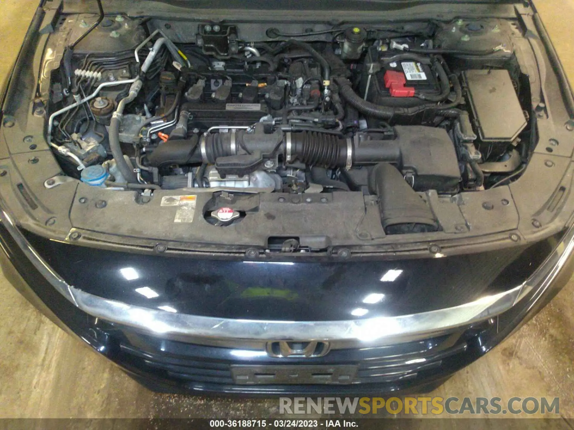 10 fotografías del automóvil dañado 1HGCV1F4XKA115427 HONDA ACCORD 2019