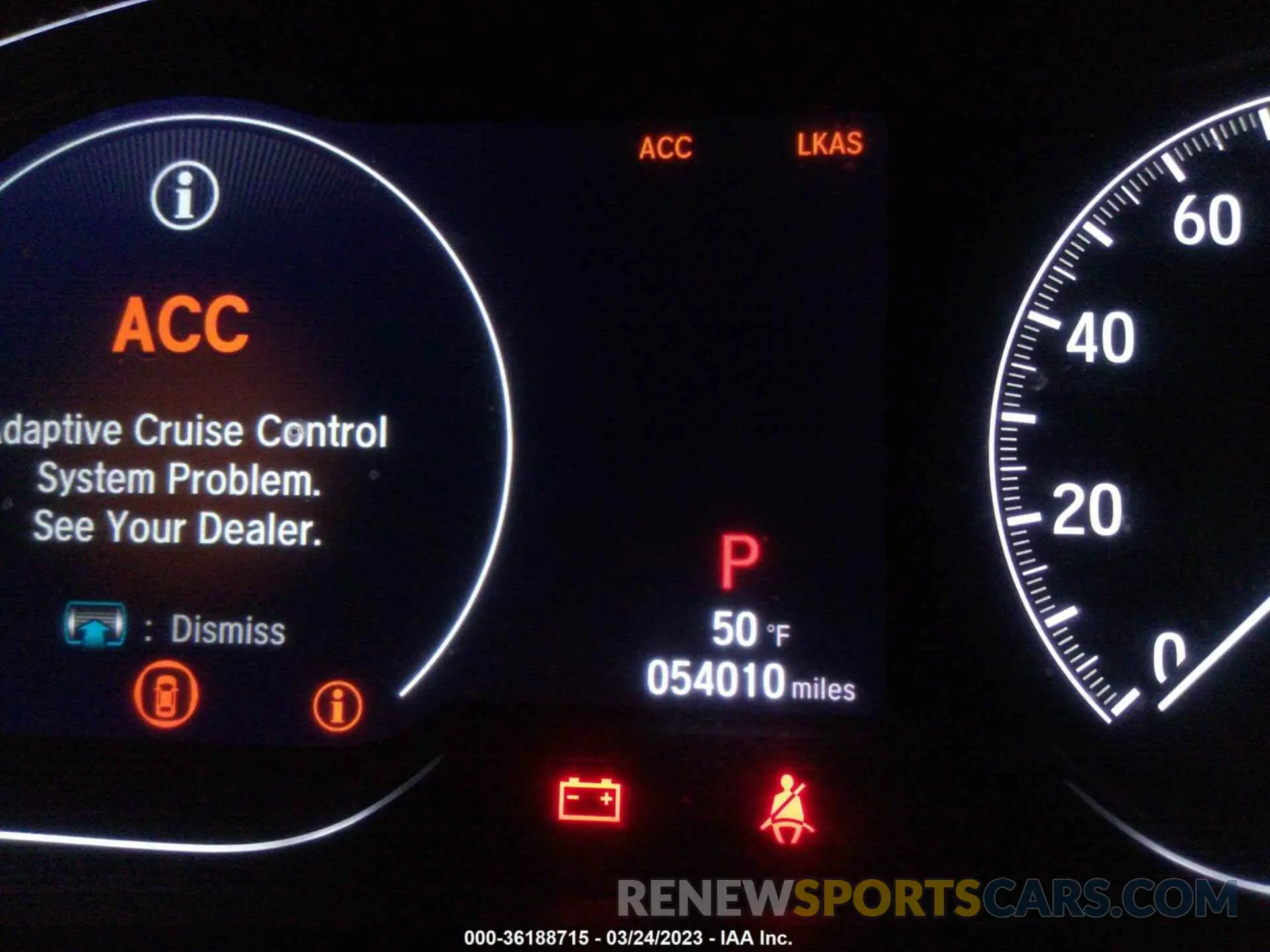 7 fotografías del automóvil dañado 1HGCV1F4XKA115427 HONDA ACCORD 2019