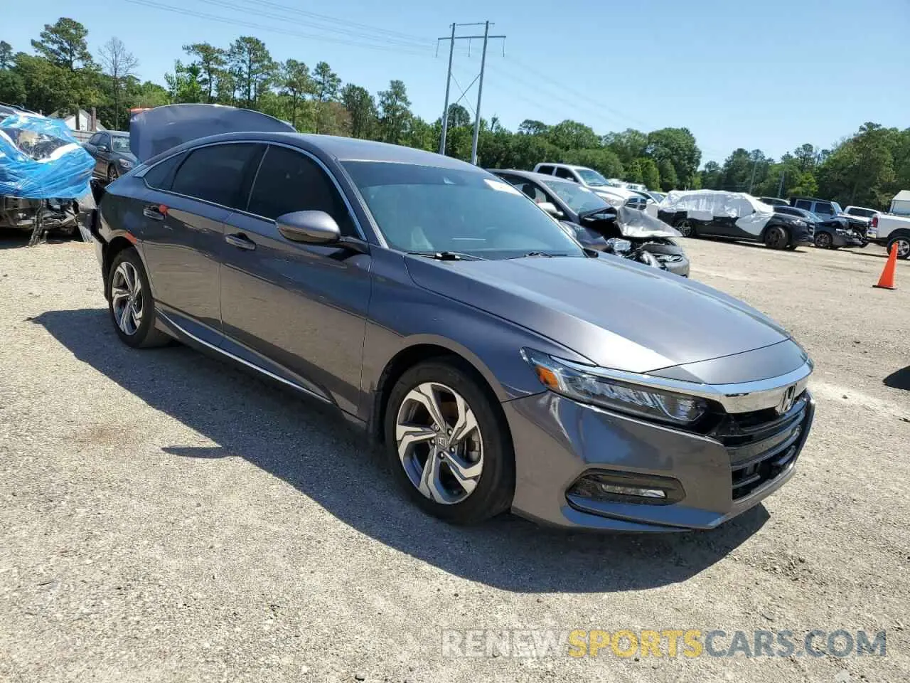 4 fotografías del automóvil dañado 1HGCV1F50KA065405 HONDA ACCORD 2019