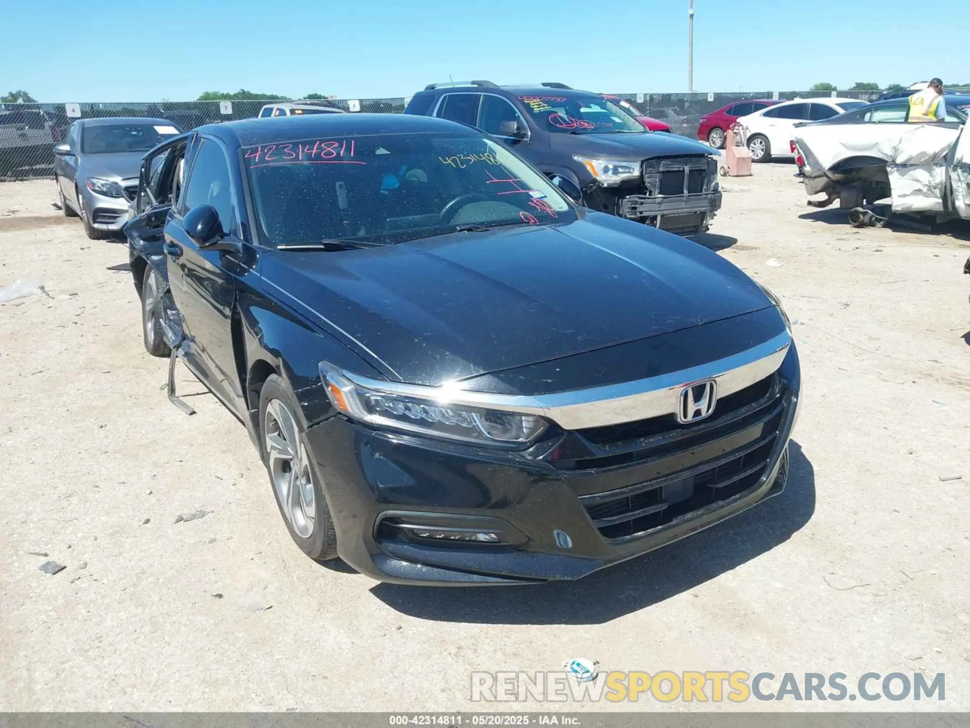 1 fotografías del automóvil dañado 1HGCV1F50KA128387 HONDA ACCORD 2019
