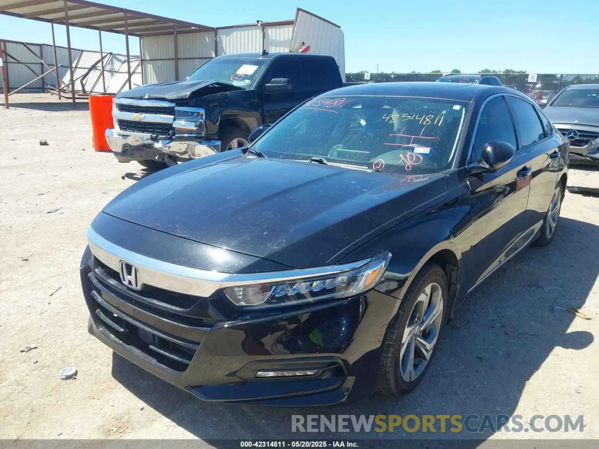 2 fotografías del automóvil dañado 1HGCV1F50KA128387 HONDA ACCORD 2019
