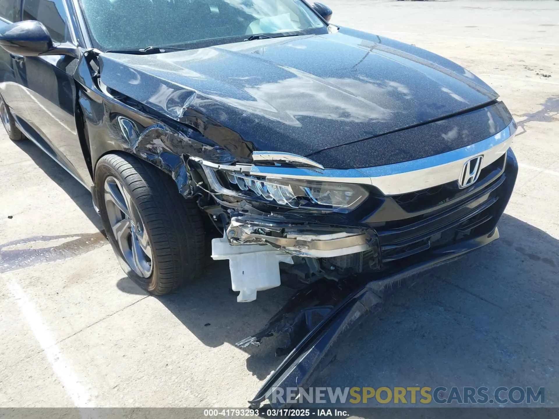 6 fotografías del automóvil dañado 1HGCV1F51KA087266 HONDA ACCORD 2019