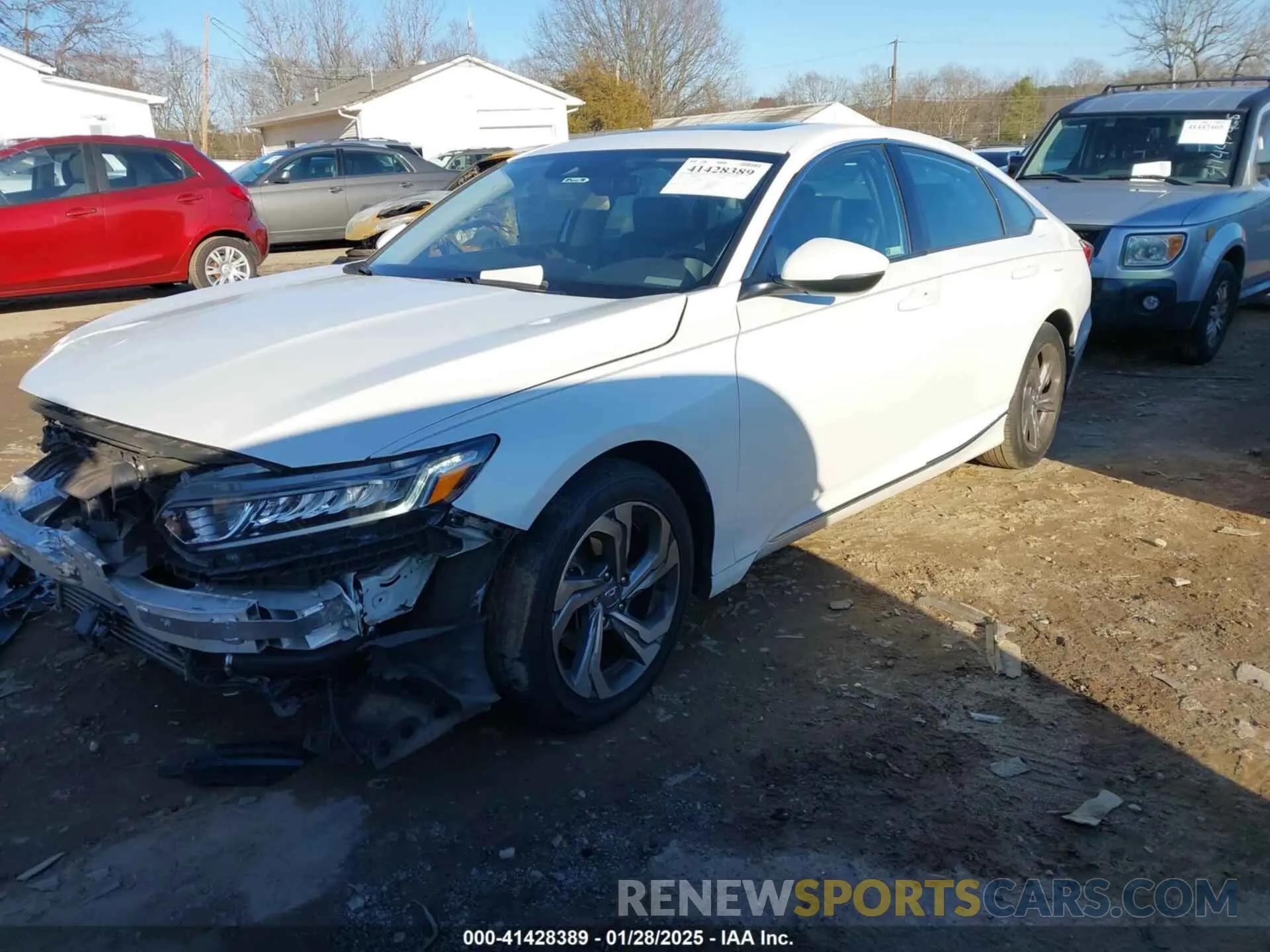 2 fotografías del automóvil dañado 1HGCV1F52KA075031 HONDA ACCORD 2019