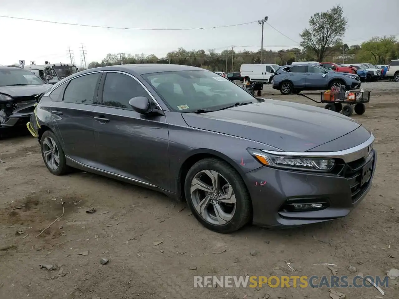 4 fotografías del automóvil dañado 1HGCV1F52KA158121 HONDA ACCORD 2019