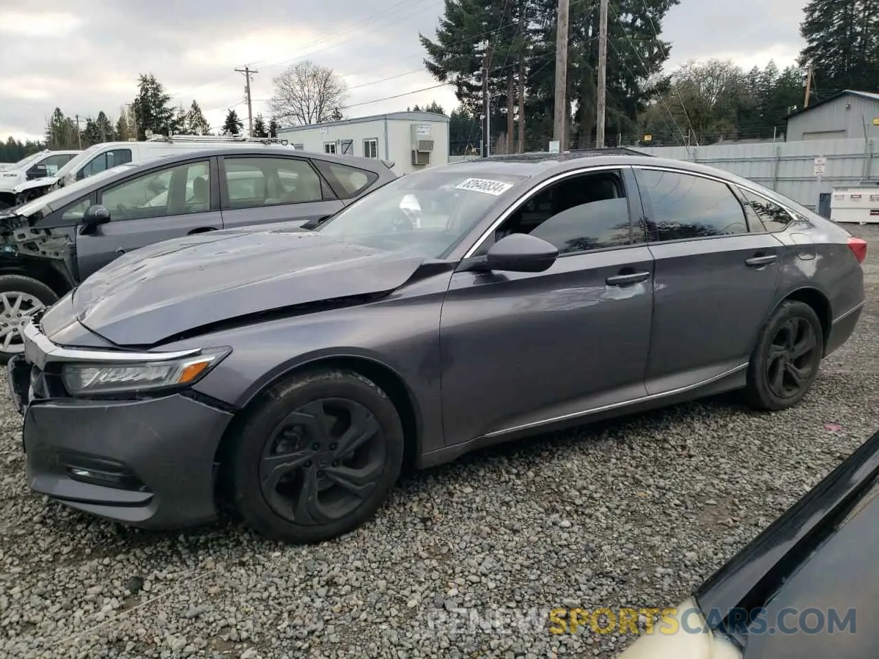 1 fotografías del automóvil dañado 1HGCV1F53KA002170 HONDA ACCORD 2019