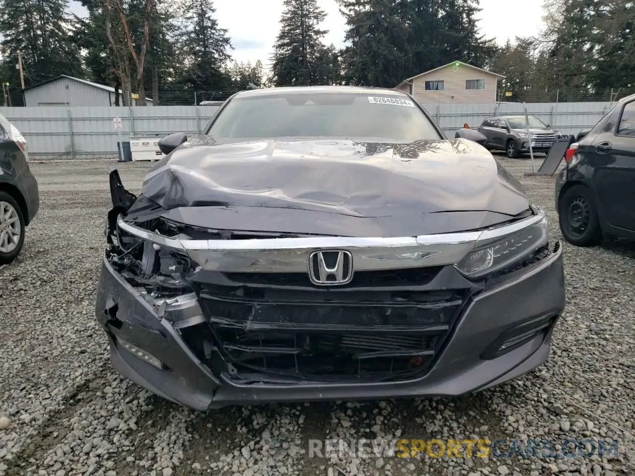 5 fotografías del automóvil dañado 1HGCV1F53KA002170 HONDA ACCORD 2019