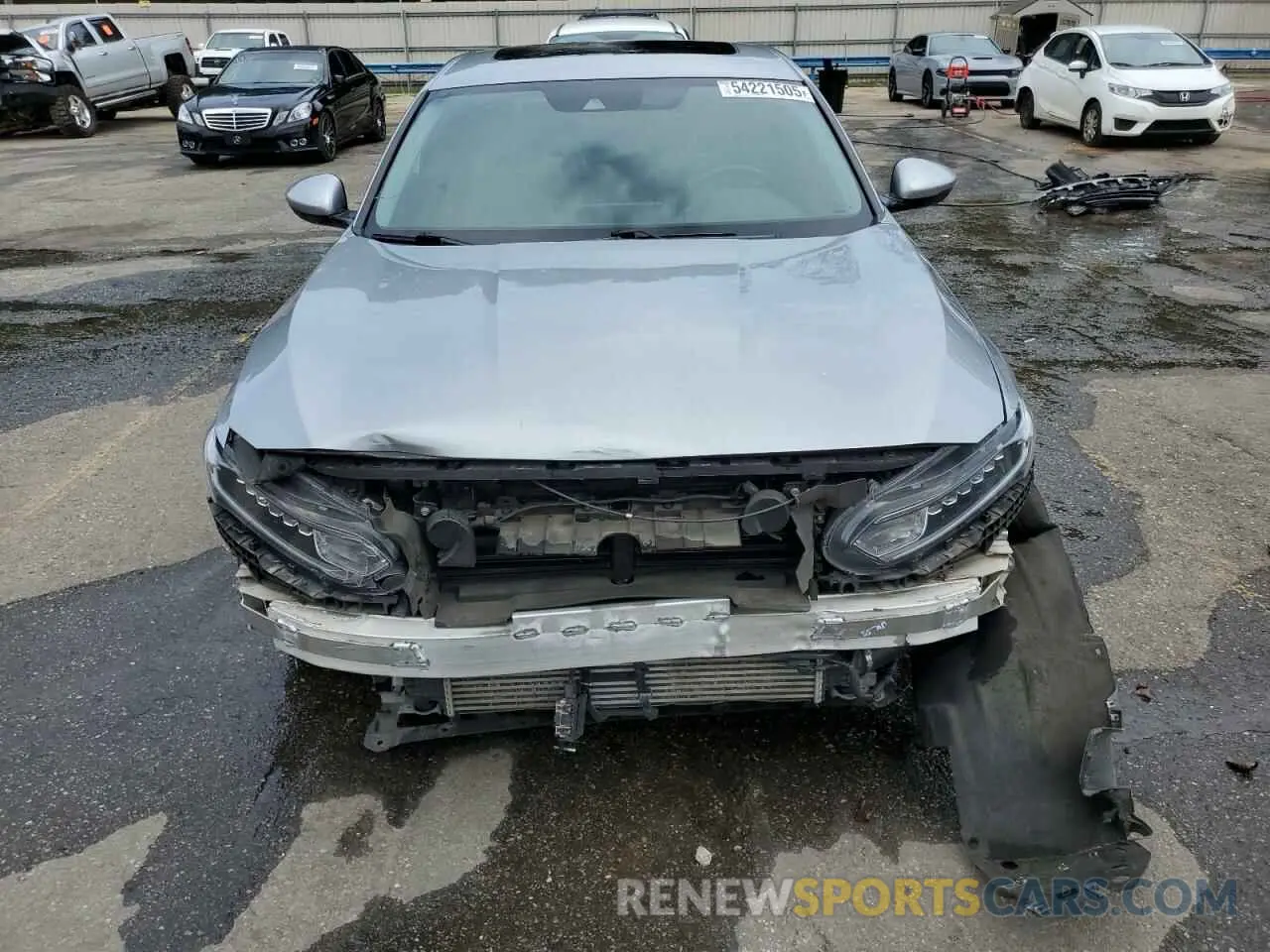 5 fotografías del automóvil dañado 1HGCV1F54KA133852 HONDA ACCORD 2019