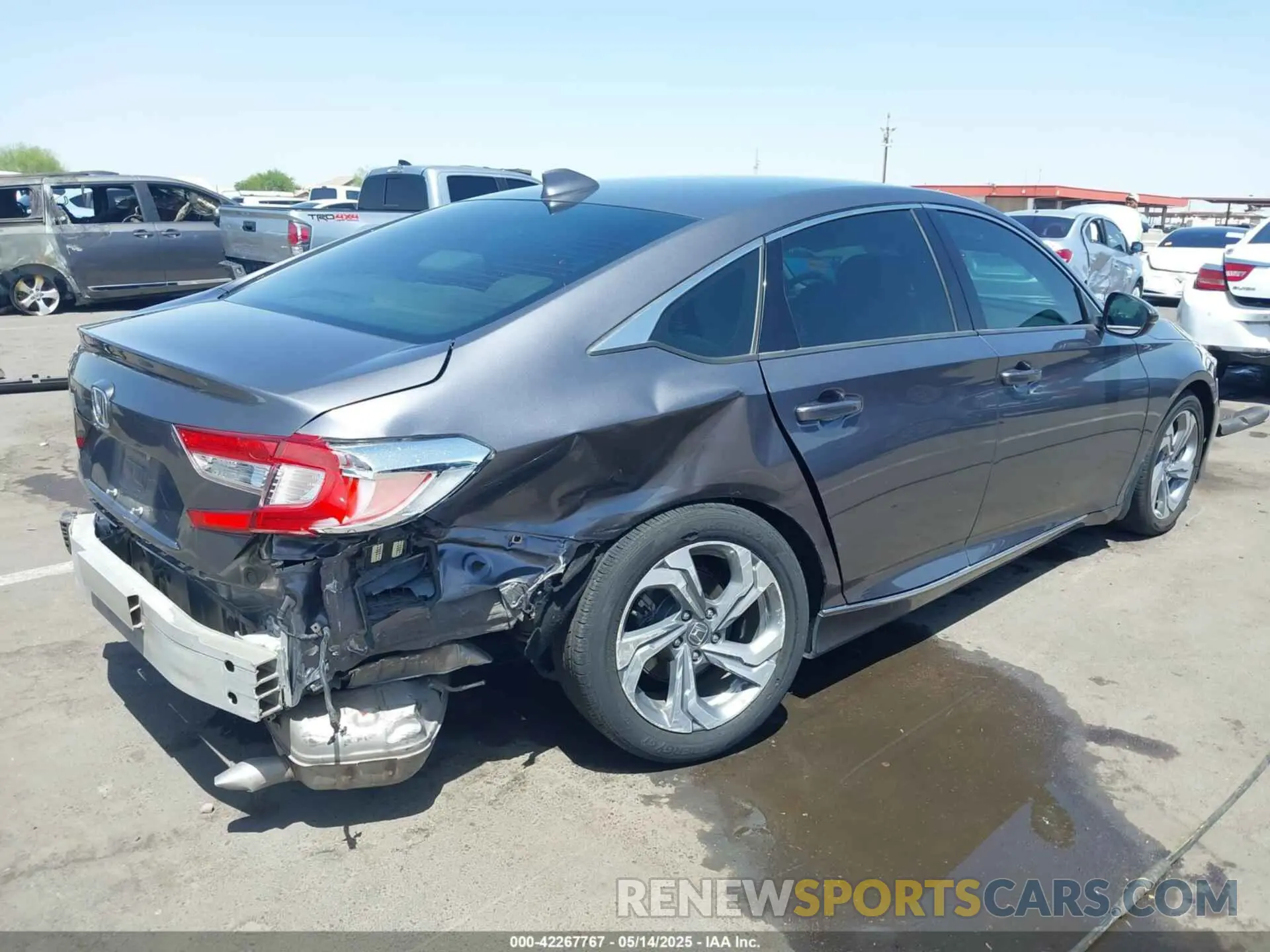 6 fotografías del automóvil dañado 1HGCV1F55KA041410 HONDA ACCORD 2019