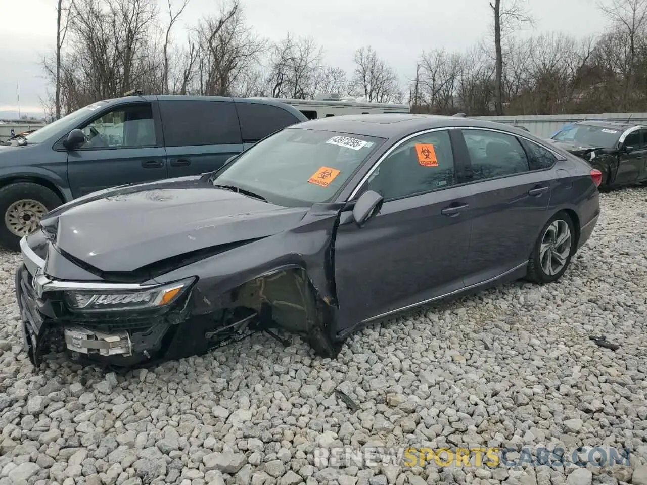 1 fotografías del automóvil dañado 1HGCV1F55KA098058 HONDA ACCORD 2019