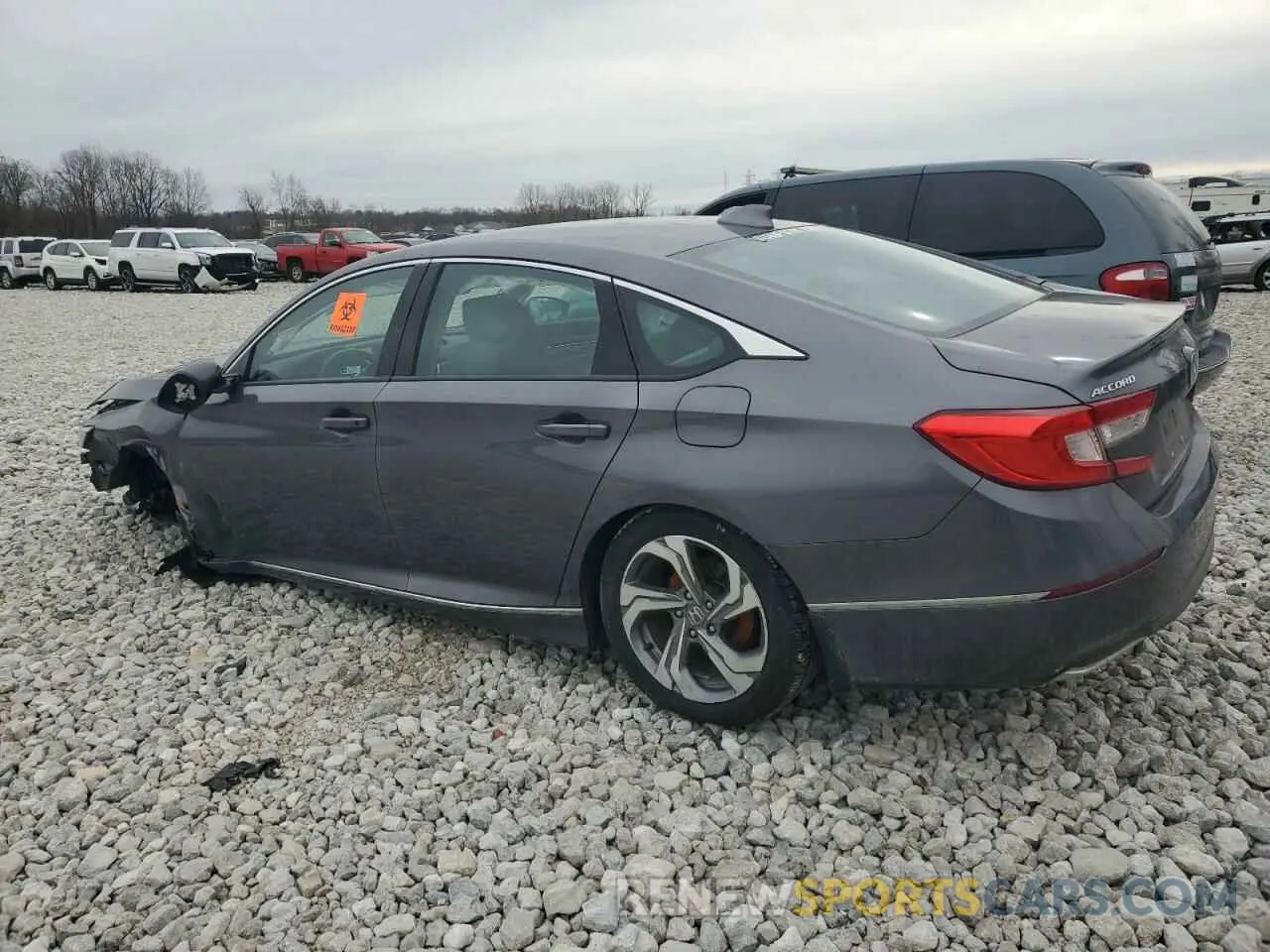 2 fotografías del automóvil dañado 1HGCV1F55KA098058 HONDA ACCORD 2019