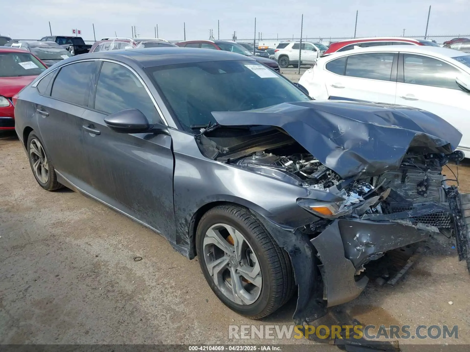 1 fotografías del automóvil dañado 1HGCV1F57KA031378 HONDA ACCORD 2019