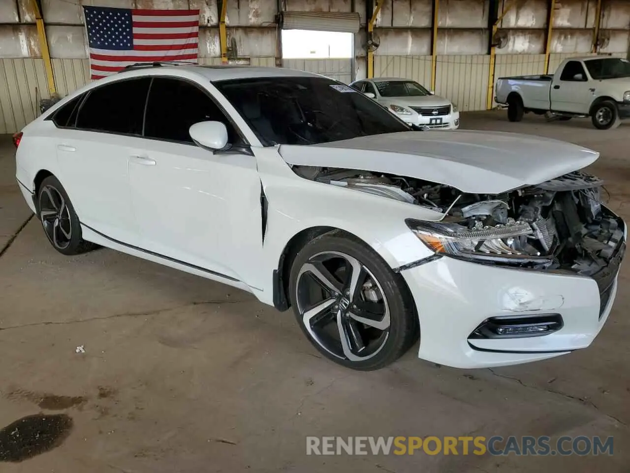 4 fotografías del automóvil dañado 1HGCV1F58KA040302 HONDA ACCORD 2019