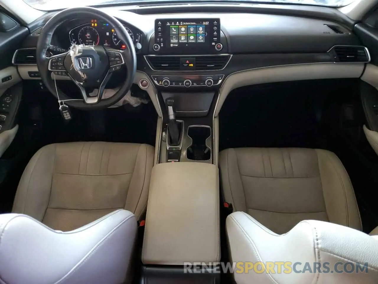 8 fotografías del automóvil dañado 1HGCV1F58KA040302 HONDA ACCORD 2019