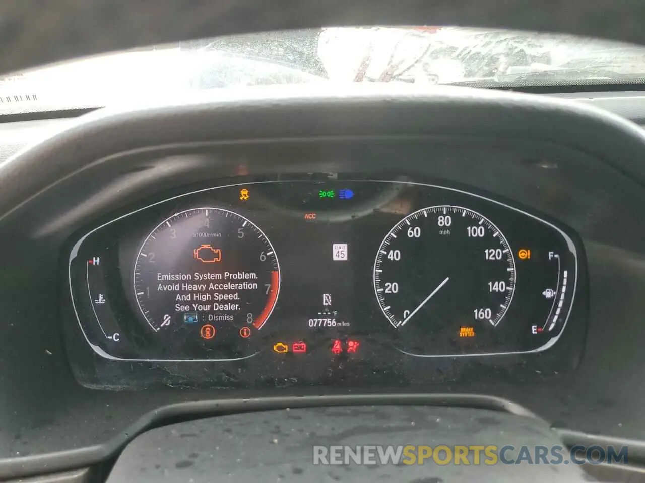 9 fotografías del automóvil dañado 1HGCV1F59KA094322 HONDA ACCORD 2019