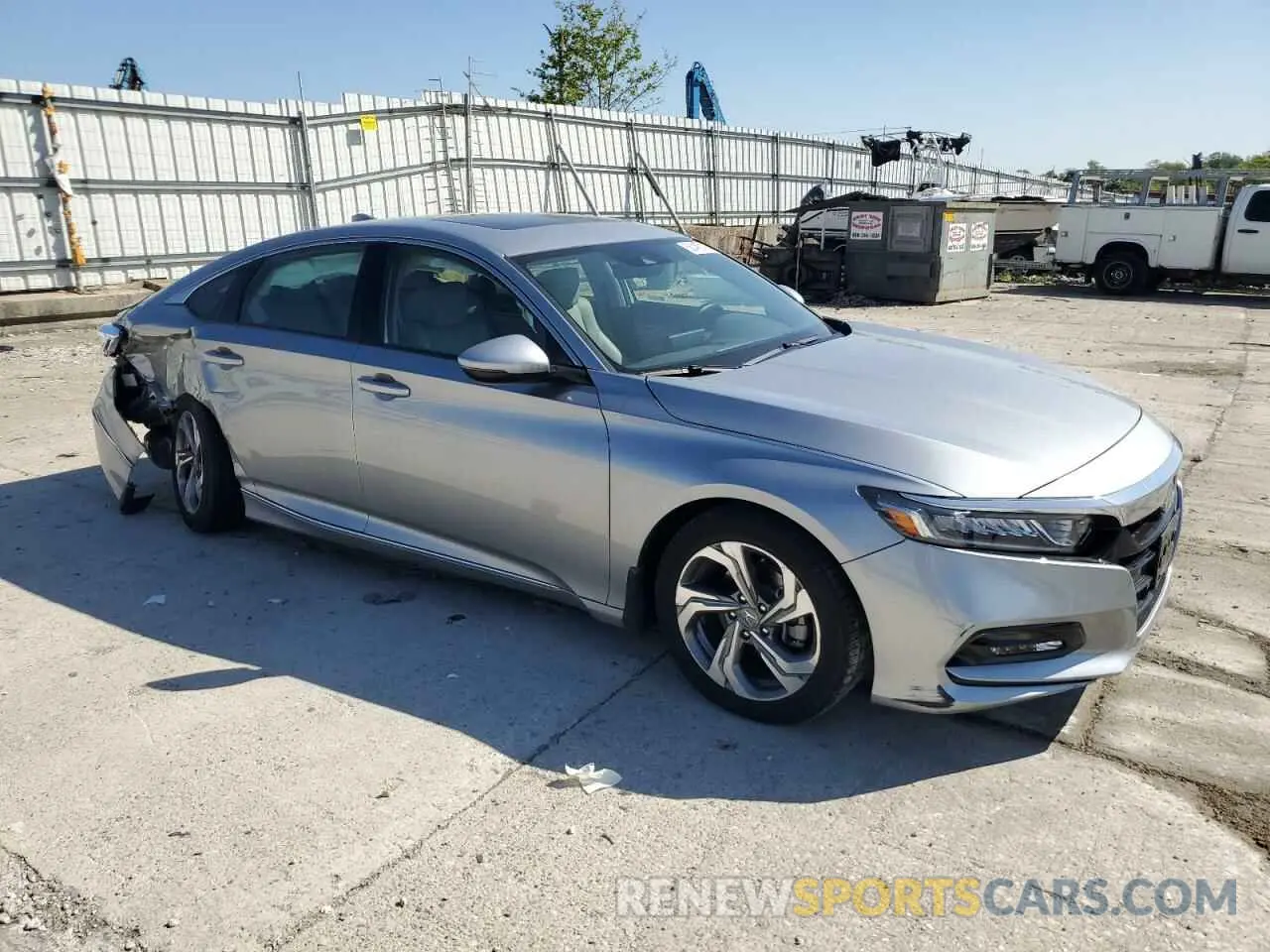 4 fotografías del automóvil dañado 1HGCV1F5XKA133855 HONDA ACCORD 2019