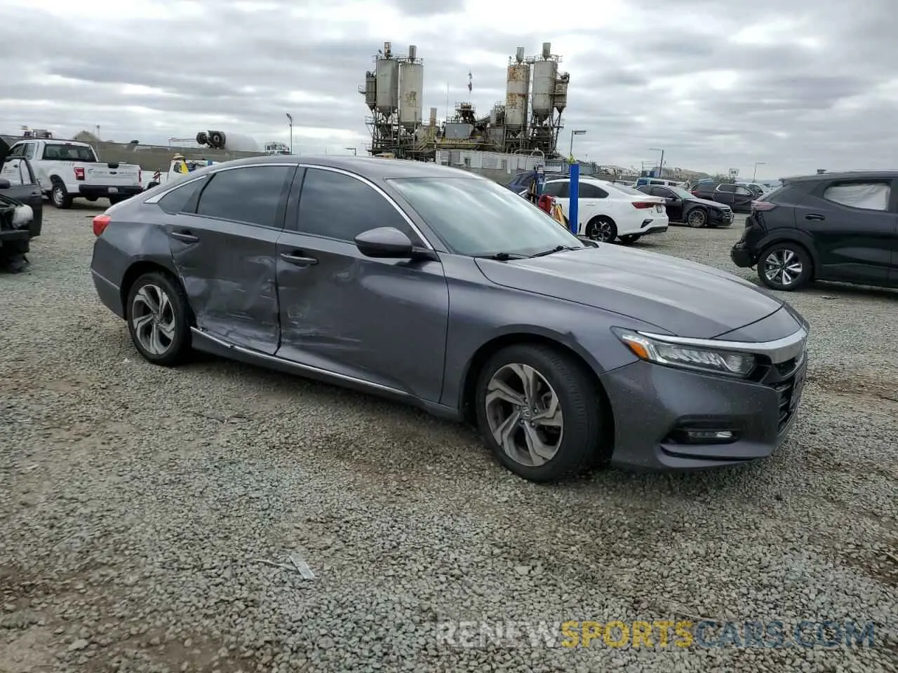 4 fotografías del automóvil dañado 1HGCV1F5XKA143298 HONDA ACCORD 2019